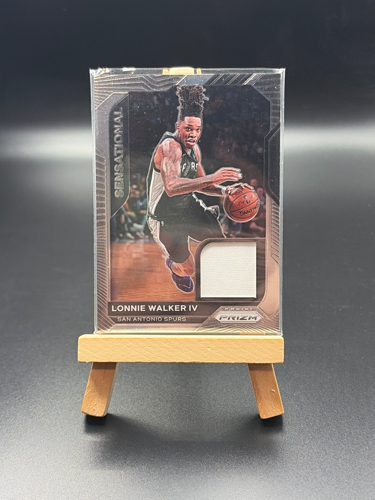 2020-2021 Lonnie Walker IV Jersey Patch Card