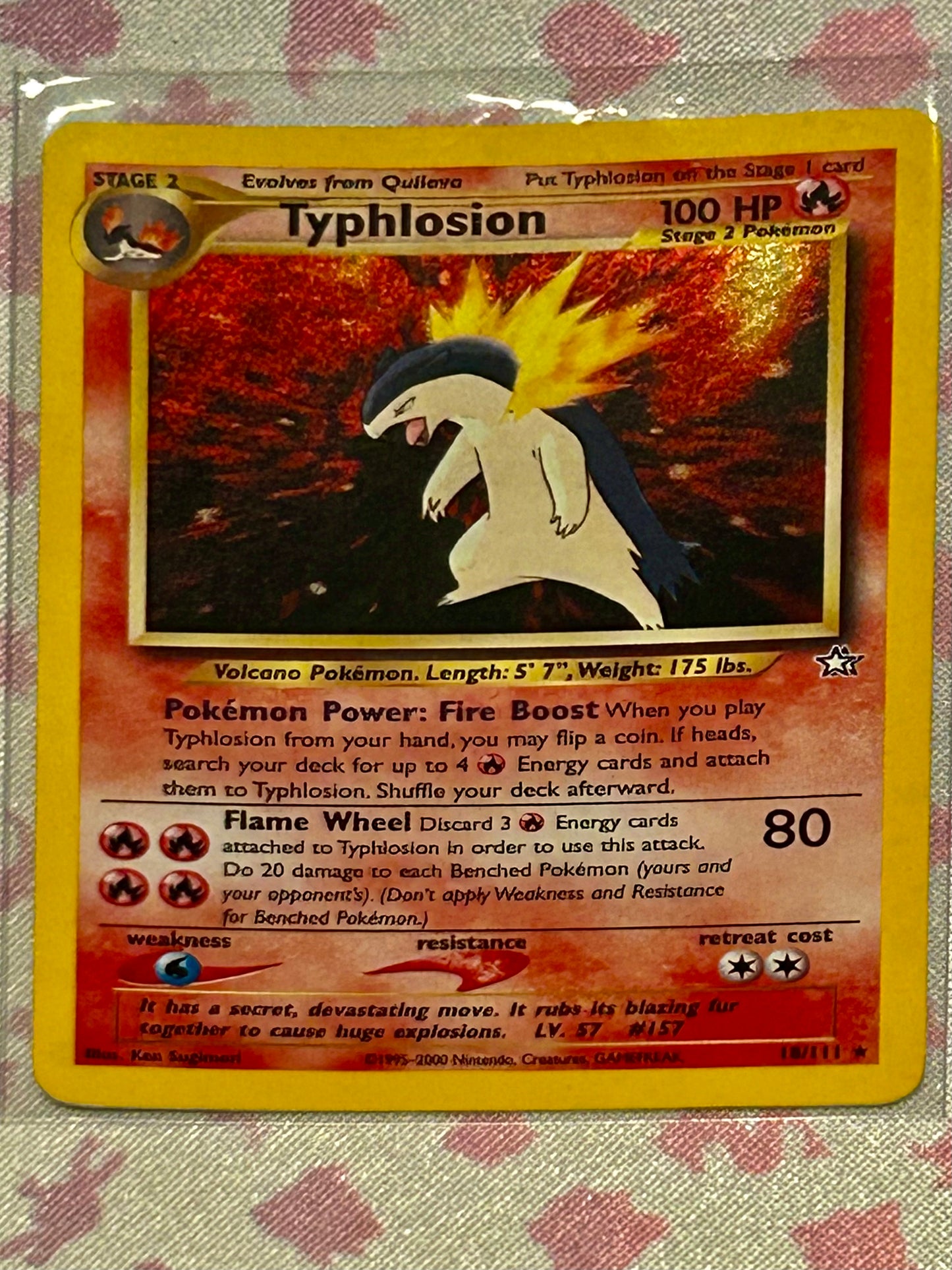 Typhlosion - Neo Genesis (N1)18 NM