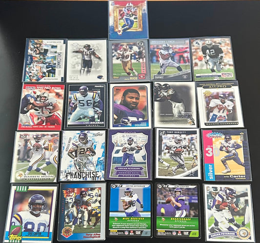 NFL $5 21 Card Lot