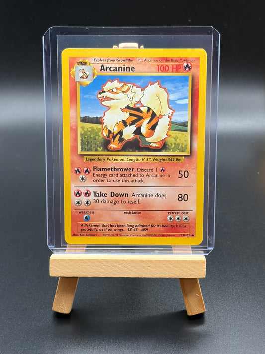 Arcanine (23) - Base Set (BS) NM
