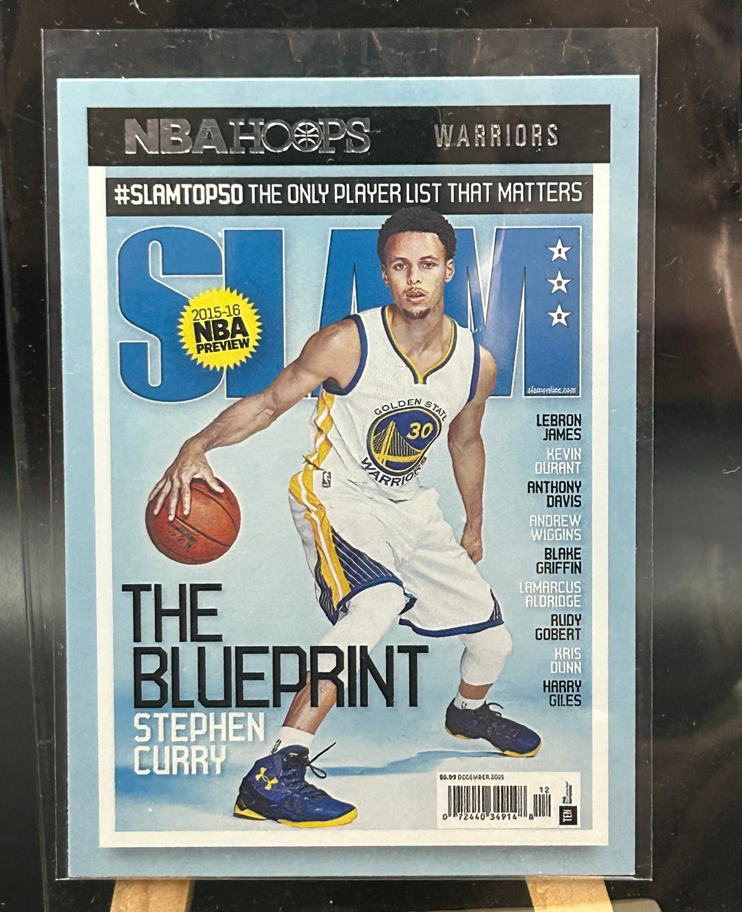 2021-22 Panini Hoops Slam Basketball Card – Steph Curry