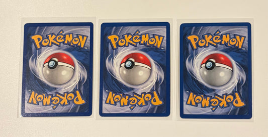 Koffing- Base Set (BS) Common 3 card lot LP (Read Description)