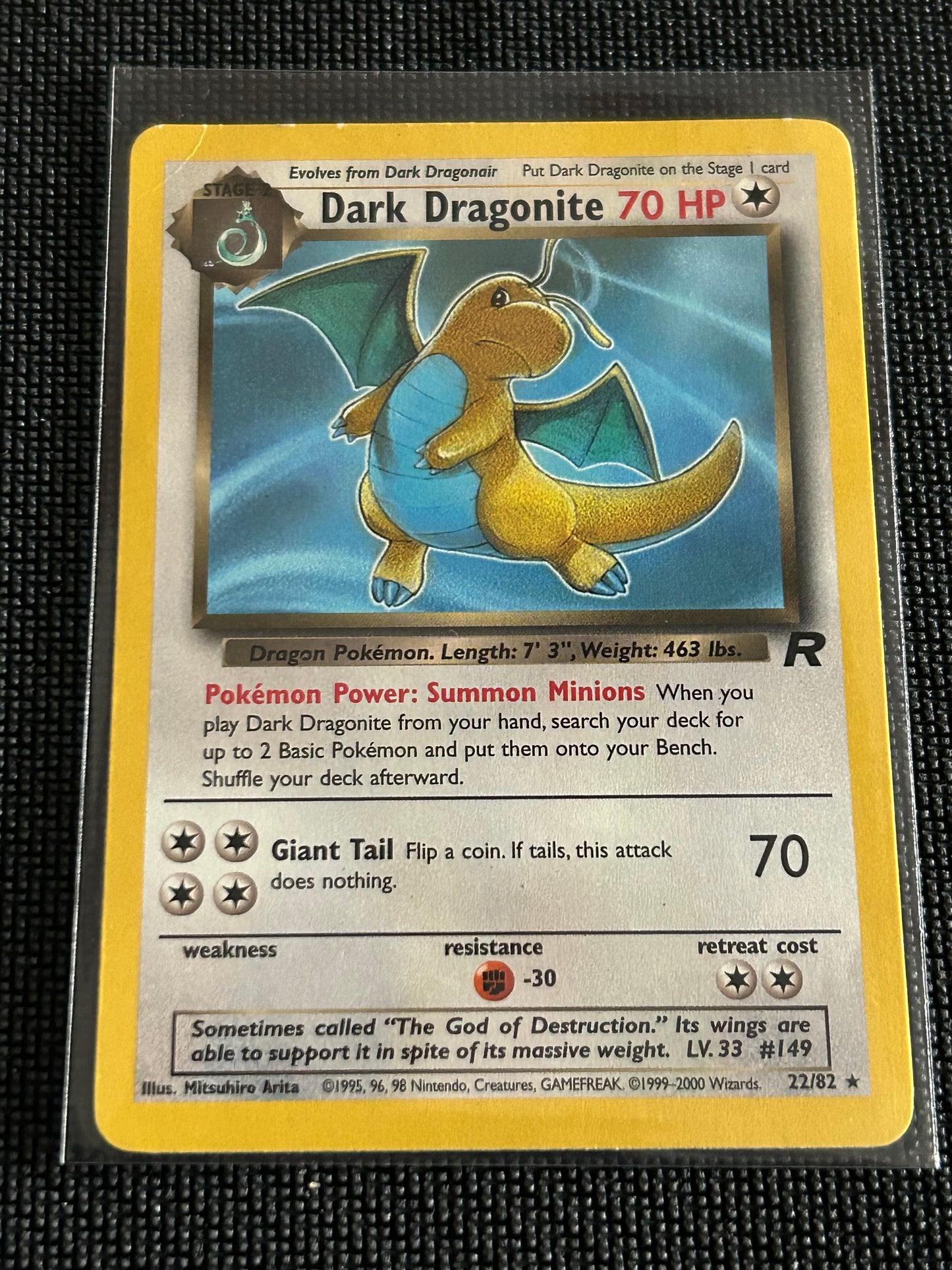 Dark Dragonite- Team Rocket (TR)