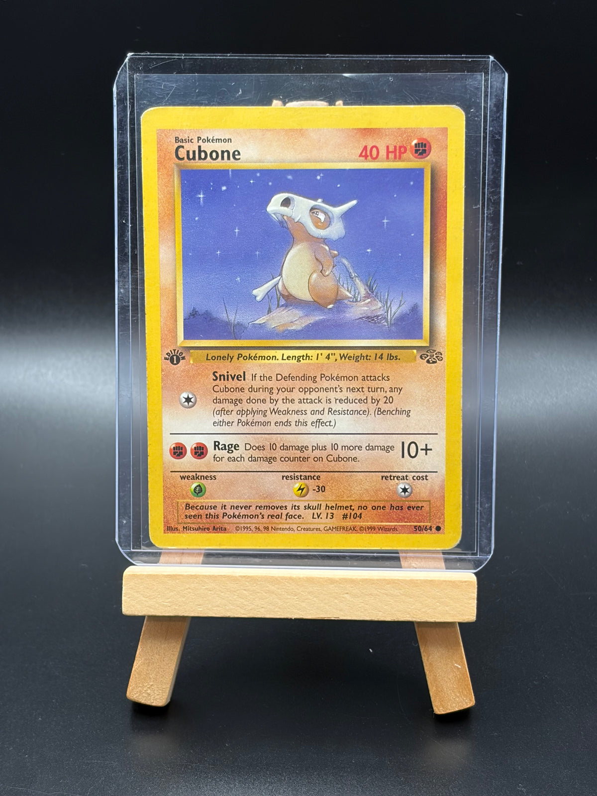 Cubone(050/102)- Base Set (BS) MP 1st edition