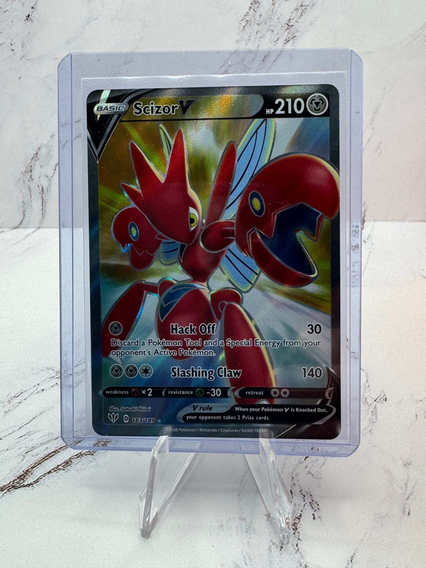 pokemon-swsh03-darkness-ablaze-scizor-v-full-art