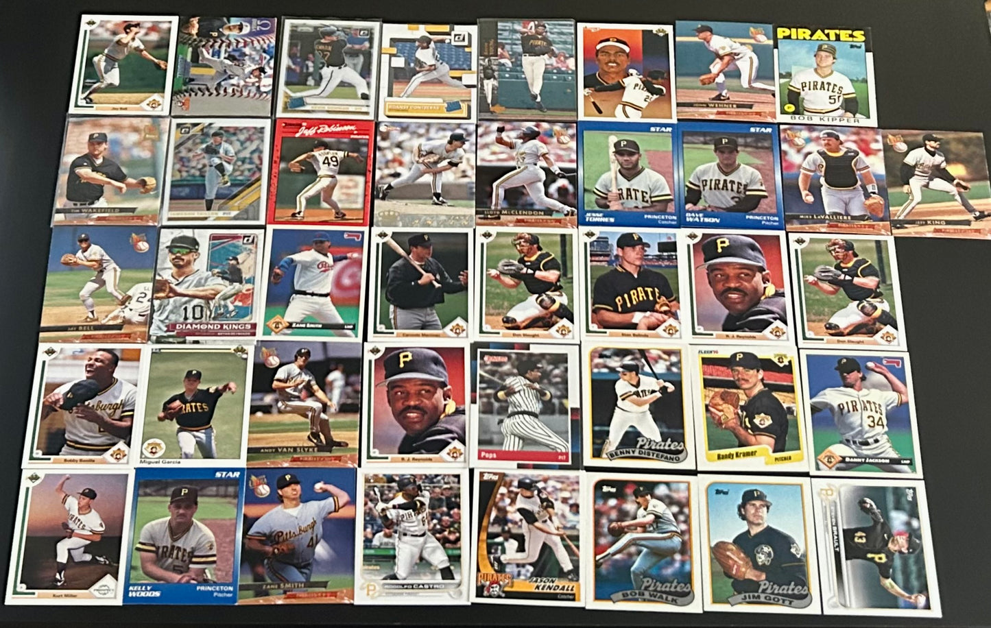 MLB 41 Card Pittsburgh Pirates Card lot