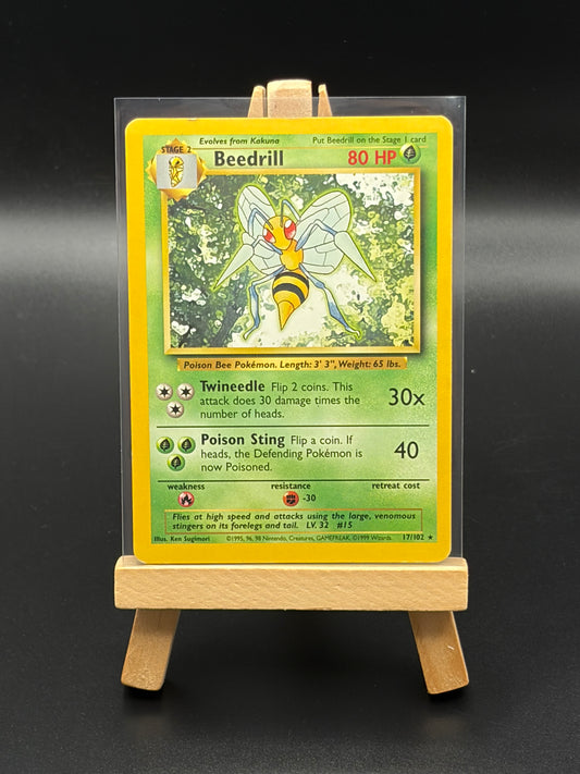 Beedrill(17) - Base Set (BS)LP