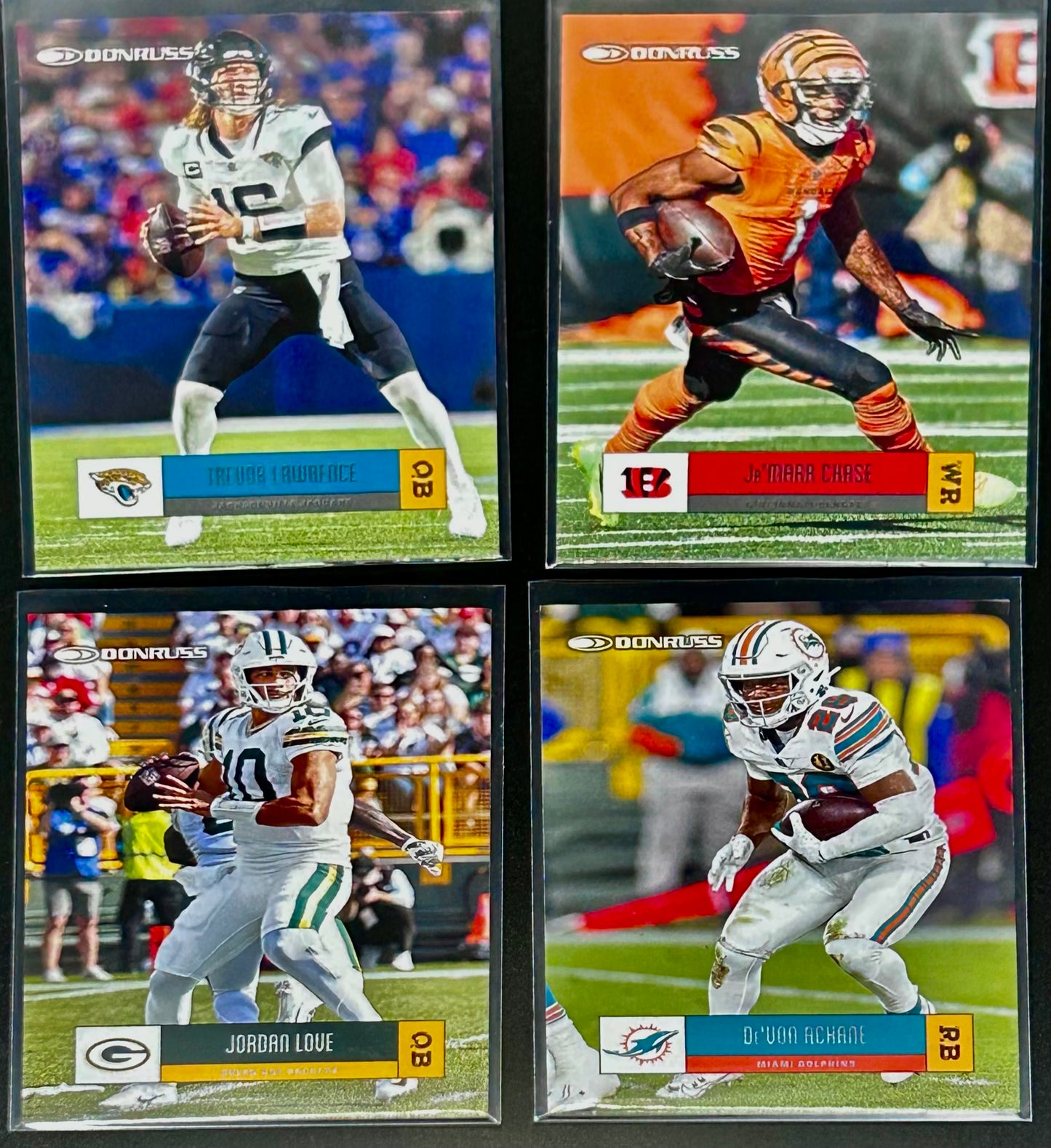 4x 2025 Donruss Football RO5 lot