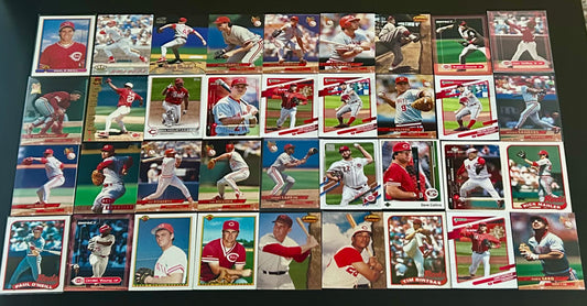 MLB 42 Card Cincinnati Reds Card lot