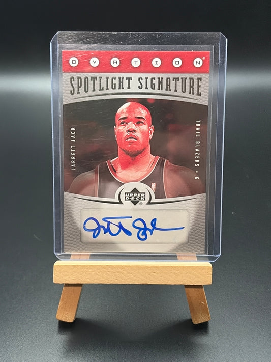 2006 Upperdeck Jarrett Jack Autographed