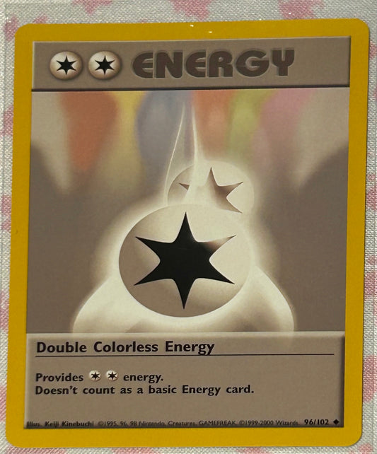 Double Colorless Energy(096/102)- Base Set (BS)