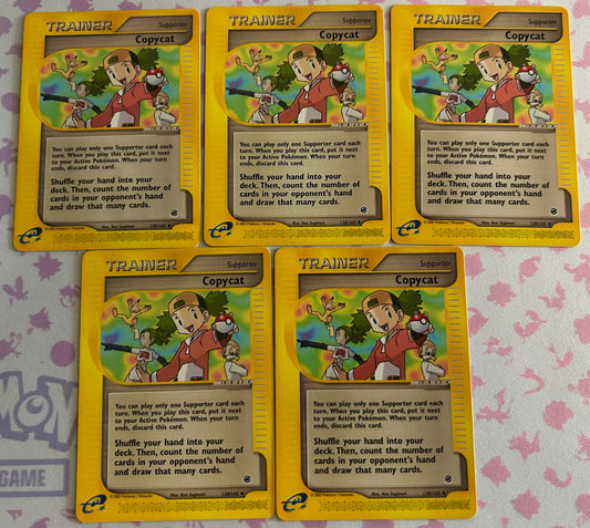 5 Card Expedition Copycat Card Lot