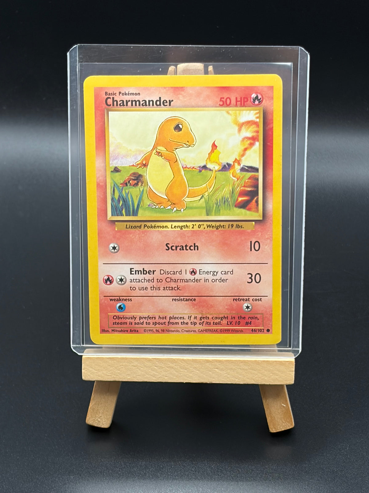 Charmander (042/102)- Base Set (BS)LP (Read Description)