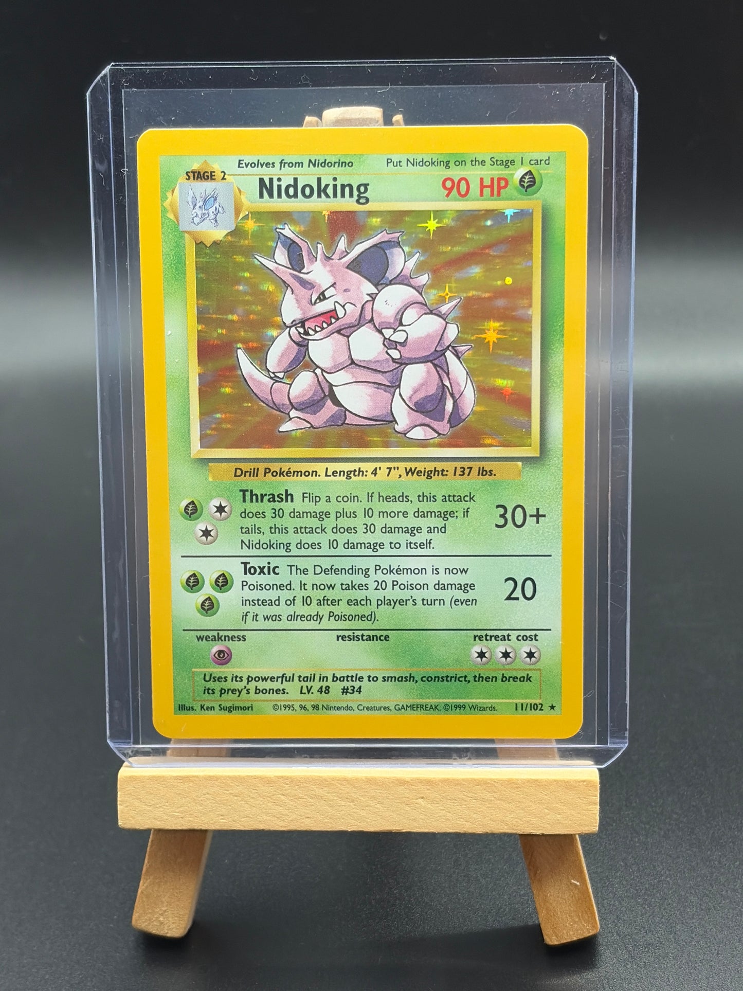Nidoking - Base Set (BS) Holo Rare