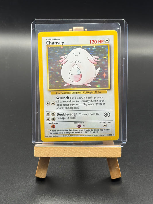 Chansey(003/102)- Base Set Lightly Played Repaired