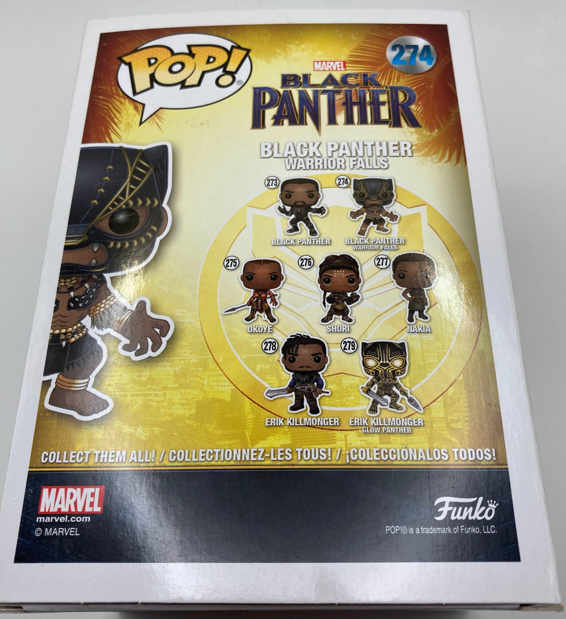 Funko Pop Black Panther Warrior Falls