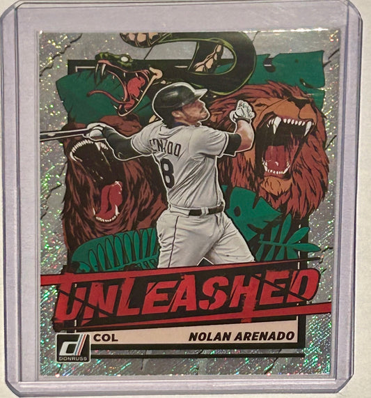 2021 Donruss Silver Parallel Nolan Arenado Unleashed