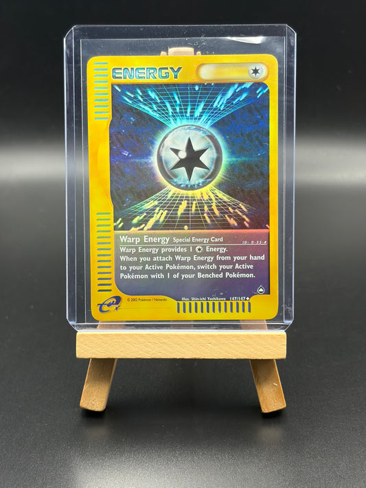 Warp Energy (147) Aquapolis (AQ)NM Reverse Holo