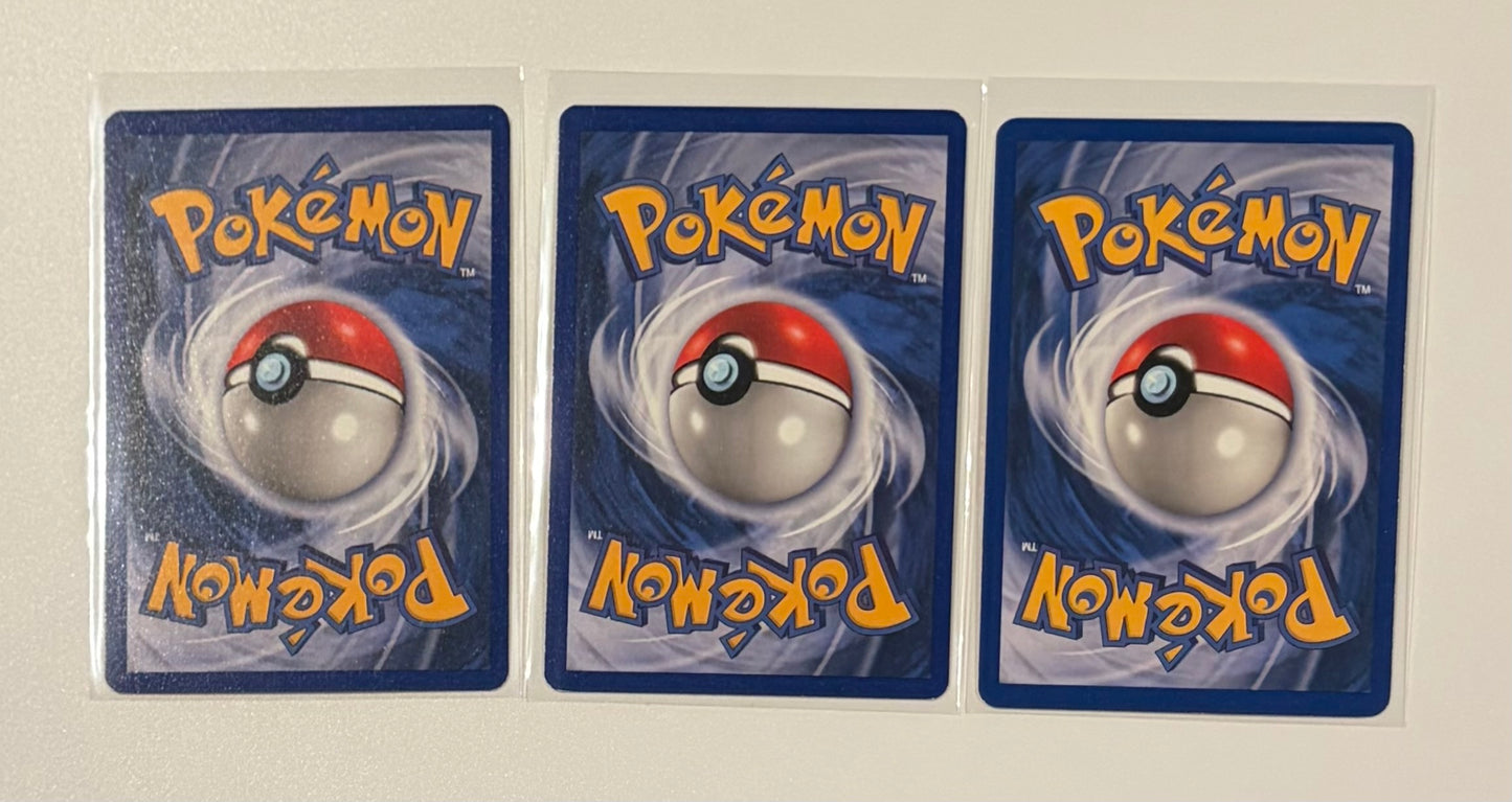 Tangela- Base Set (BS) Common 3 card lot LP