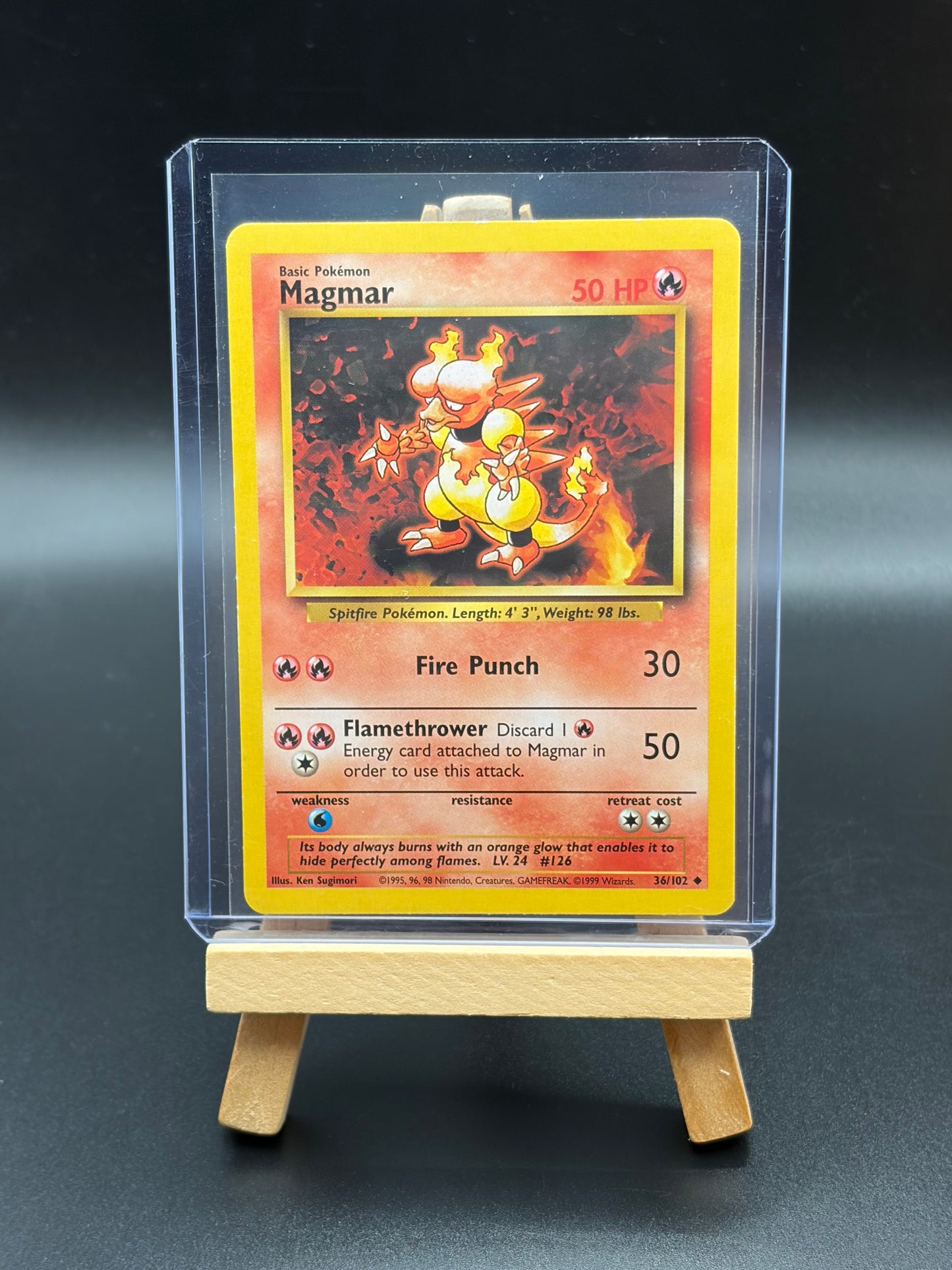 Magmar (36) - Base Set (BS)NM