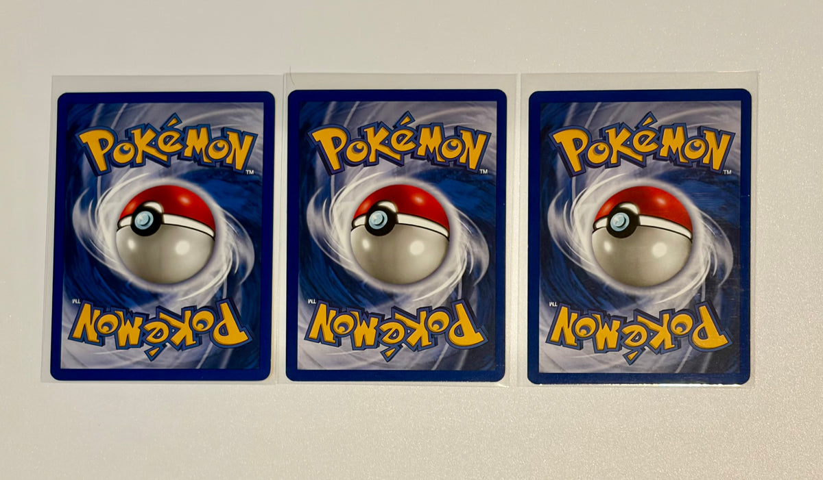 Magnemite- Base Set (BS) Common 3 card lot LP