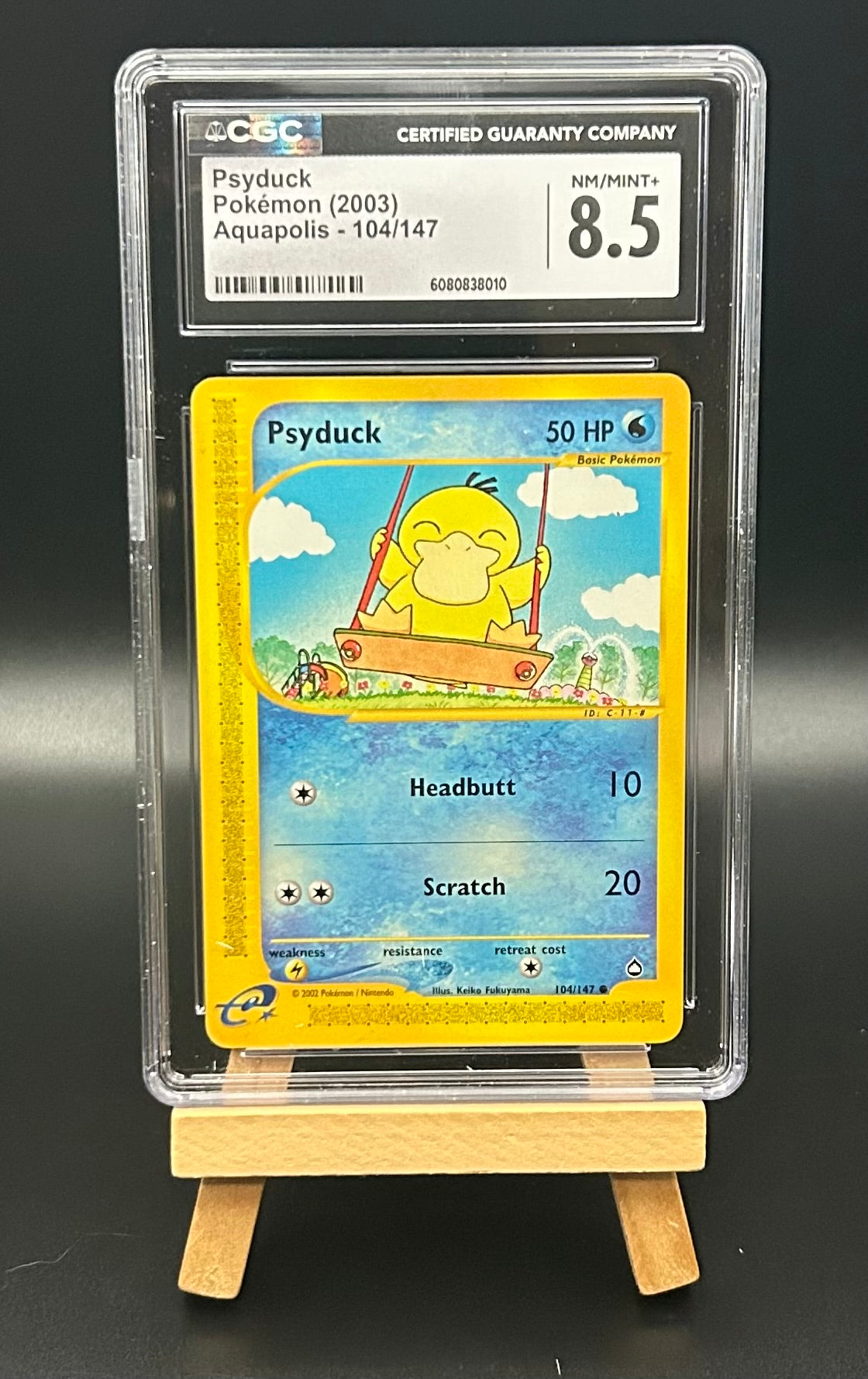 Psyduck - Aquapolis (AQ) CGC 8.5