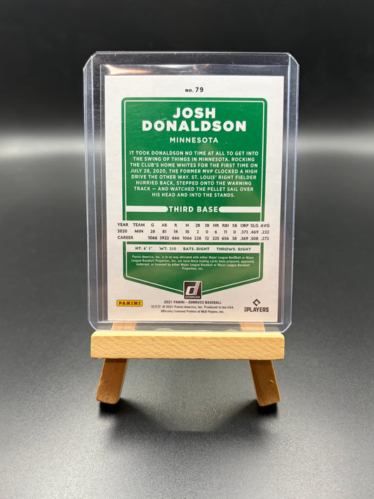2021 Donruss Baseball Josh Donaldson Numbered Card