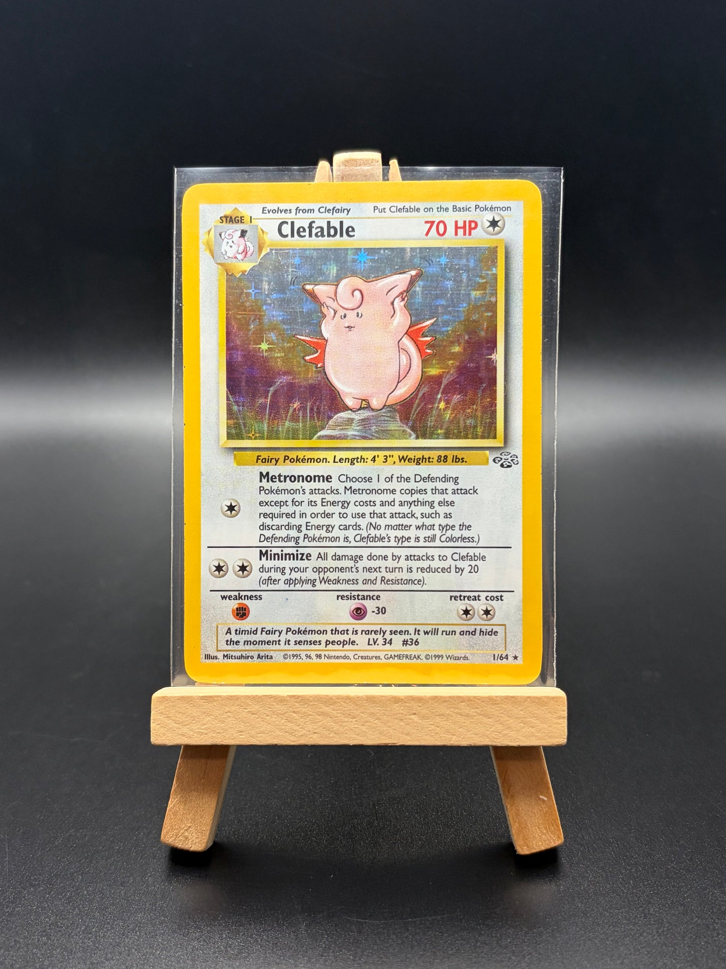 Clefable,jungle,pokemon cards 