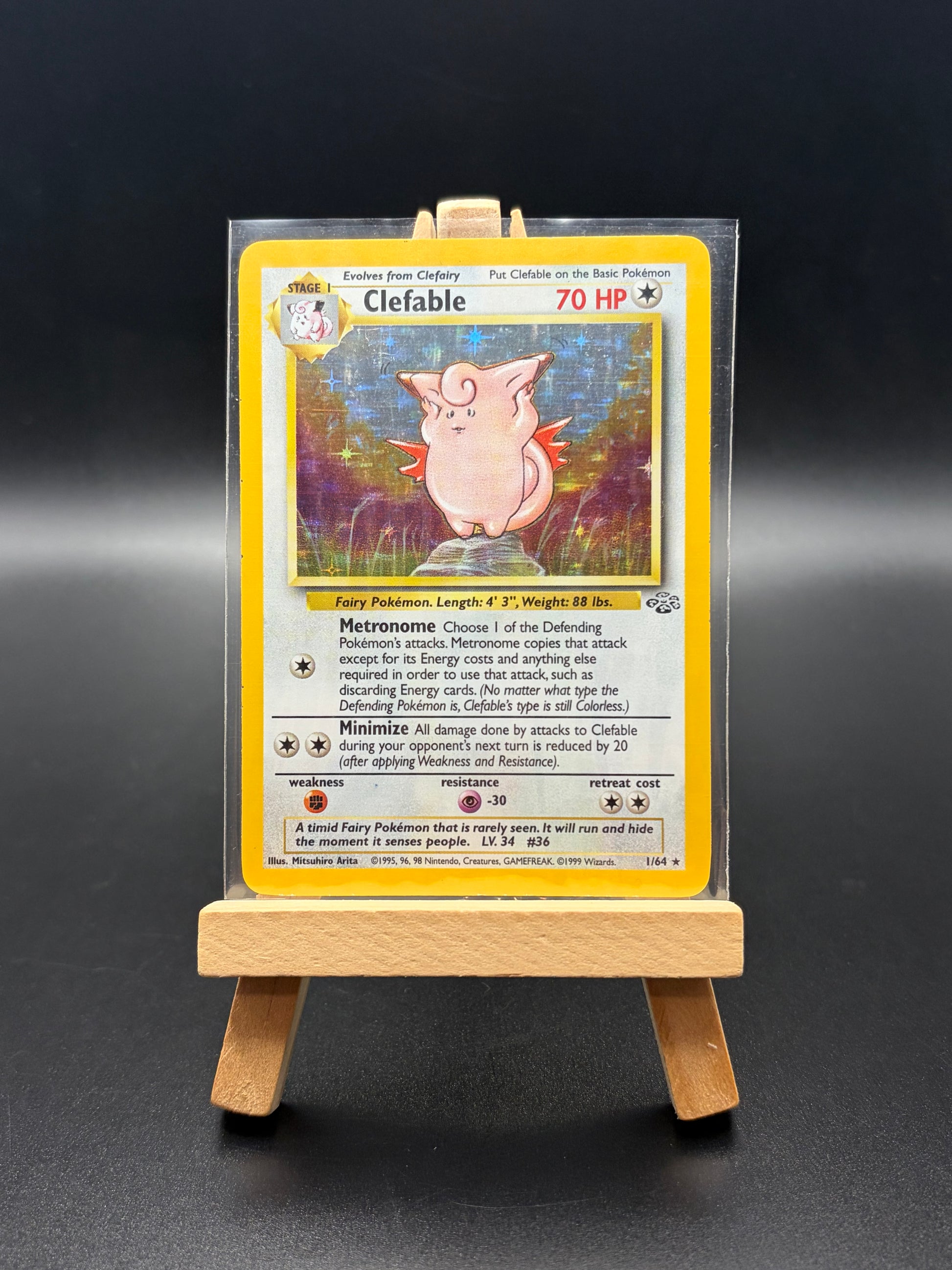 Clefable,jungle,pokemon cards 
