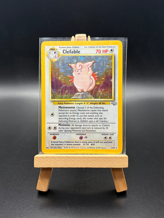 Clefable,jungle,pokemon cards 