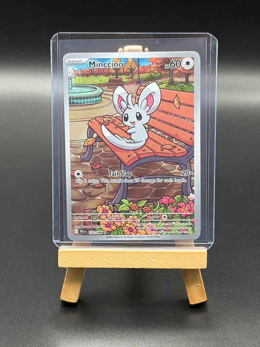Minccino-152/086 Black Bolt Illustration Rare LP