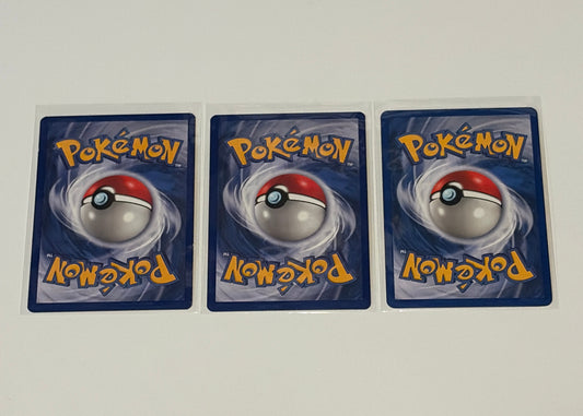 Staryu- Base Set (BS) Common 3 card lot LP (Read Description)
