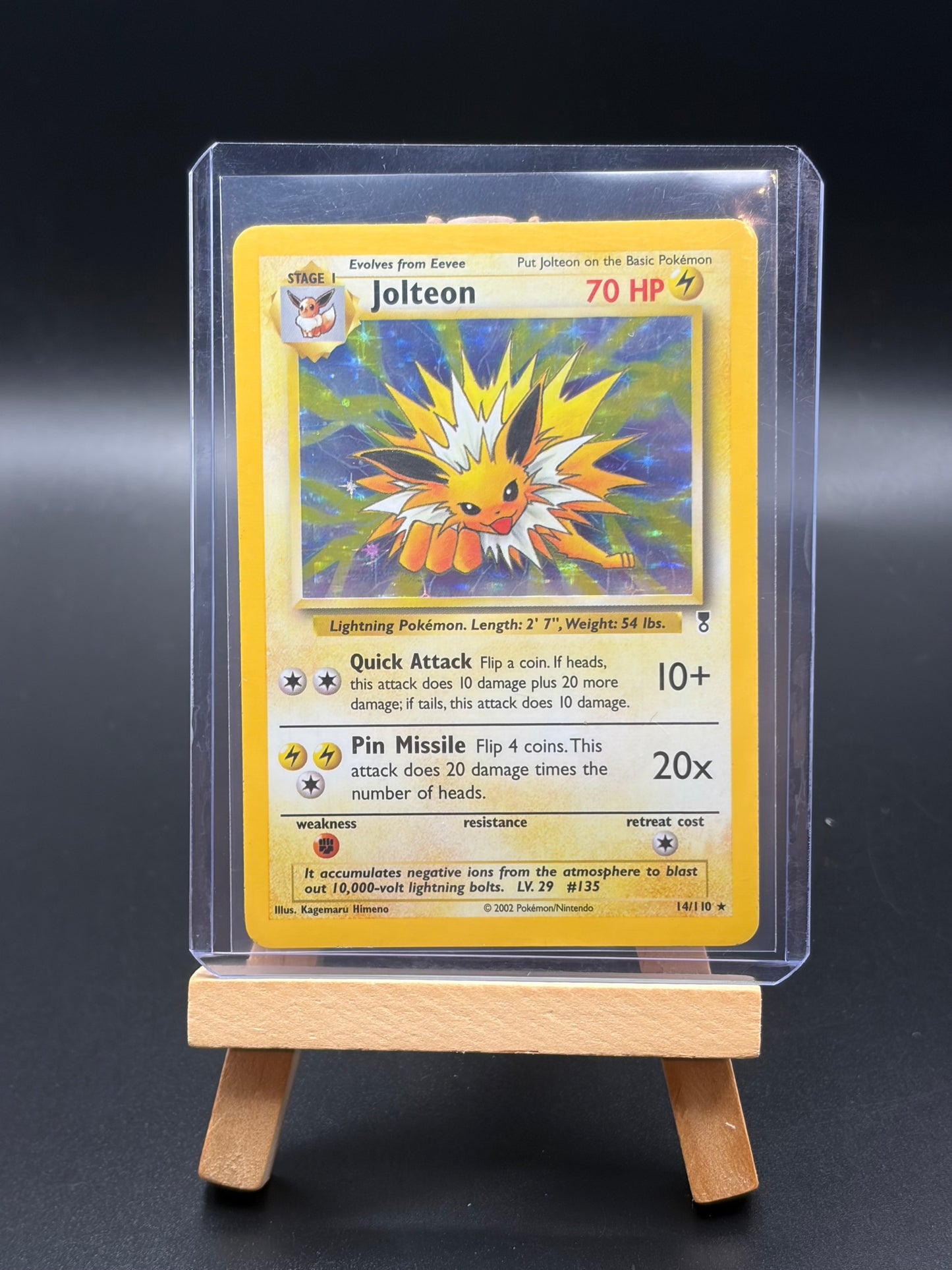 Jolteon- Legendary Collection (LC)Holo Rare MP Repaired