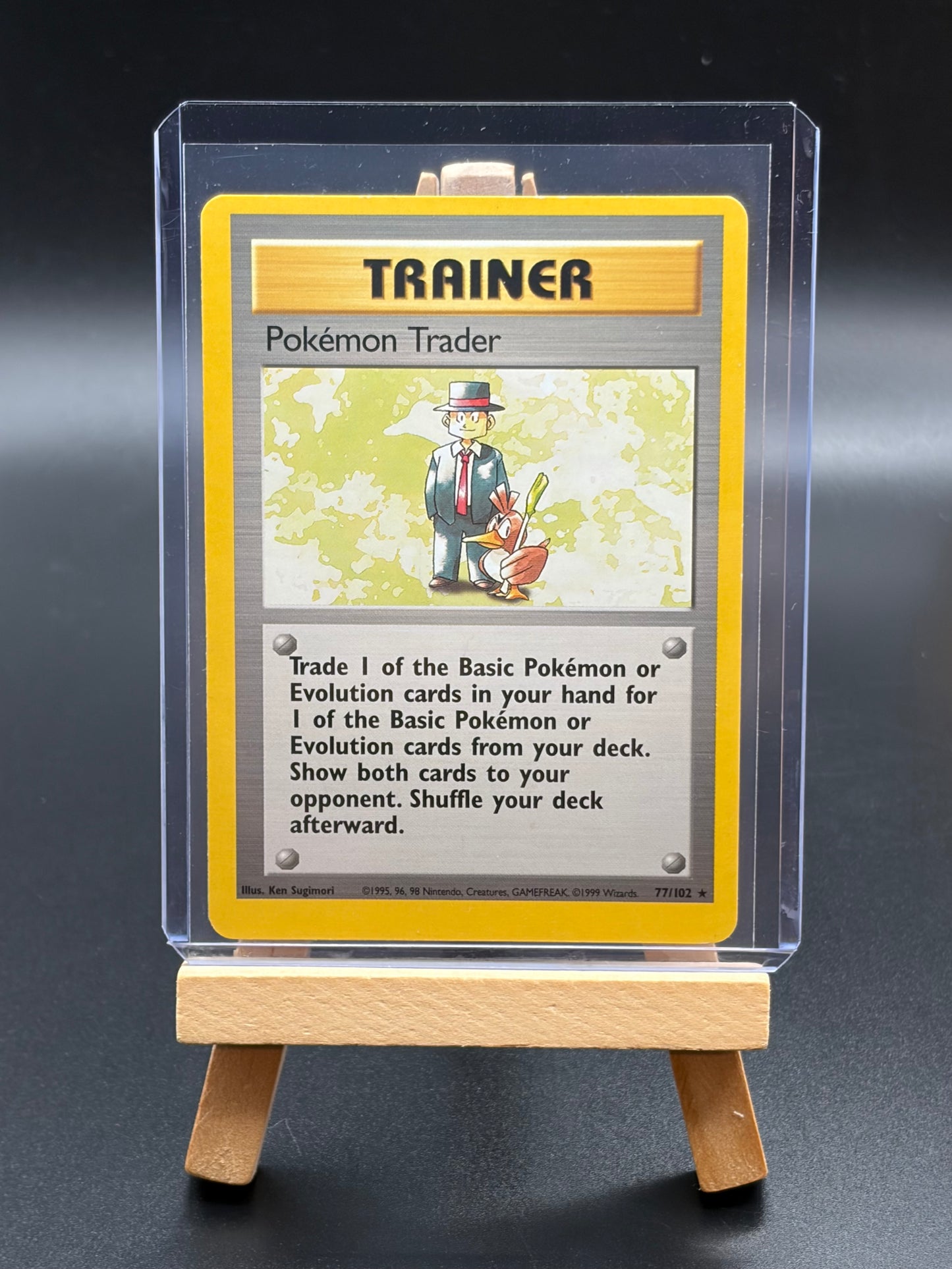Pokemon Trader(077/102)- Base Set (BS)