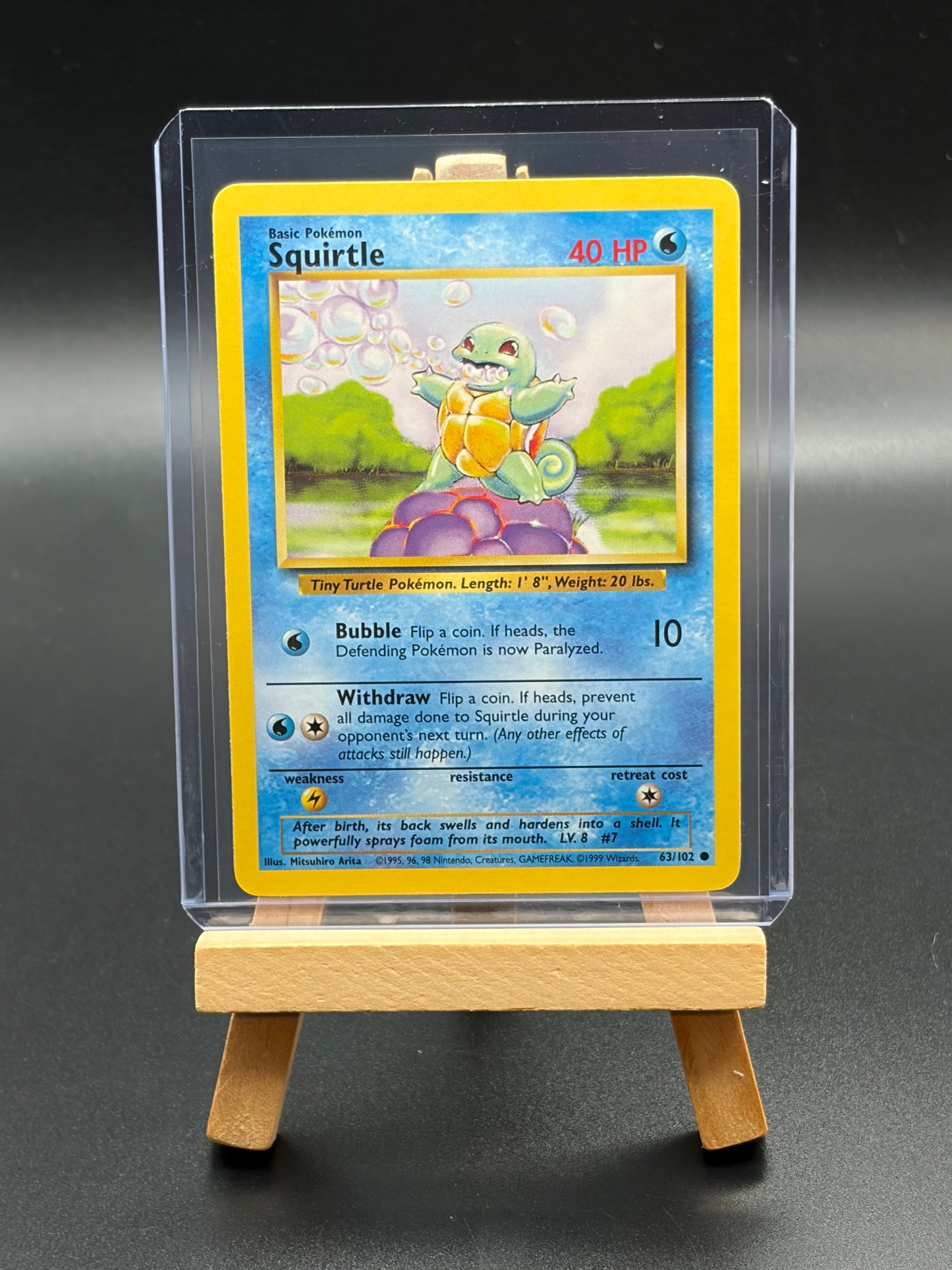 Squirtle (63) - Base Set (BS) LP