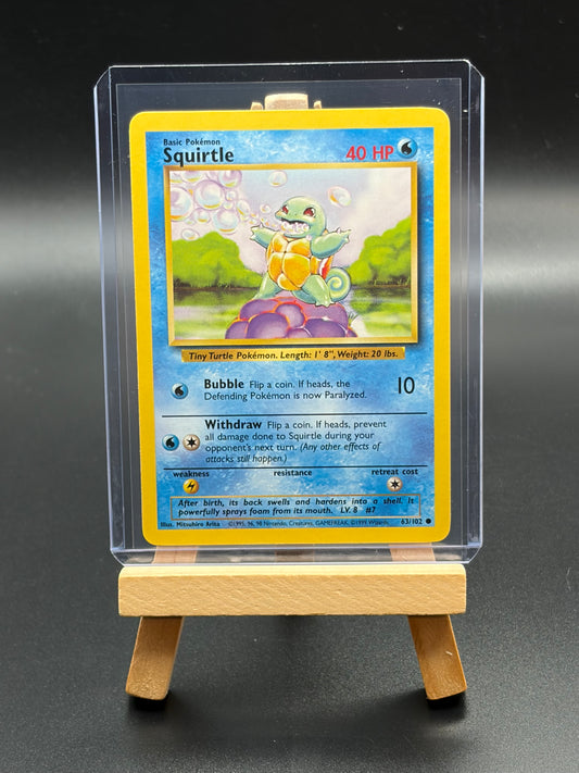 Squirtle (63) - Base Set (BS) LP