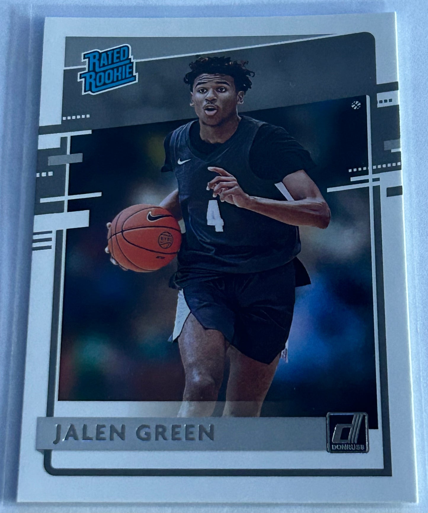 2021-22 Panini Chronicles Draft Picks Donruss Rated Rookie Jalen Green