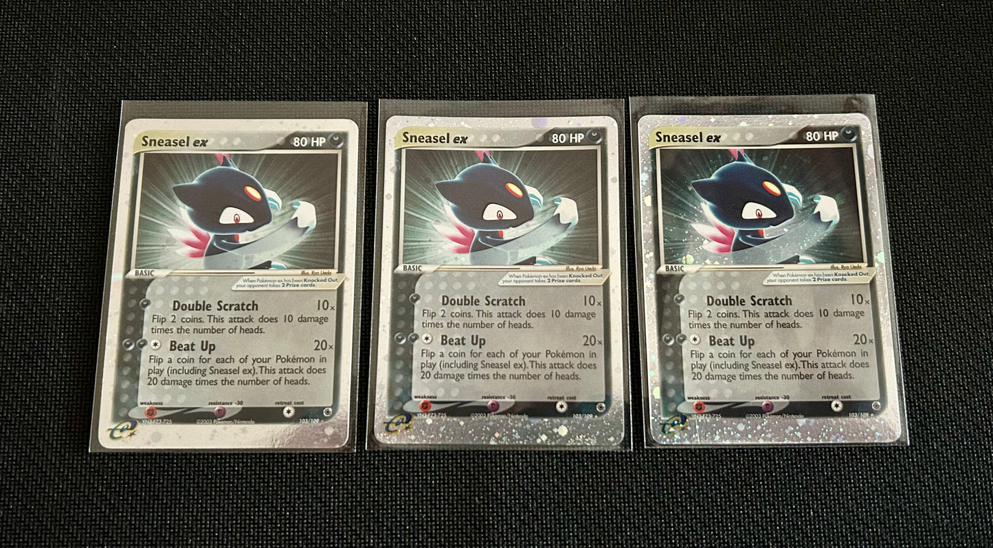 Sneasel Ex- Ruby and Sapphire (RS)NM