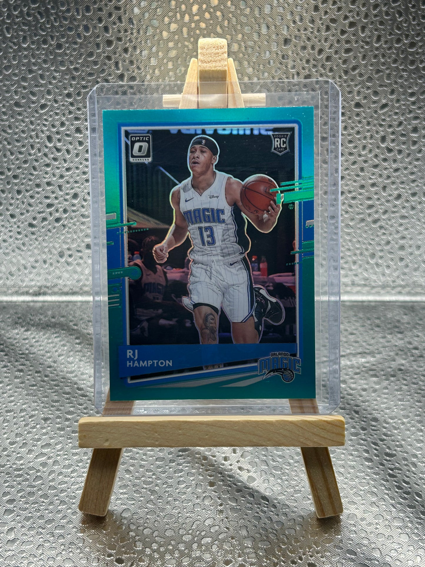 2020-2021 Chronicles Donruss Optic Basketball RJ Hampton Rookie Card Teal Parallel