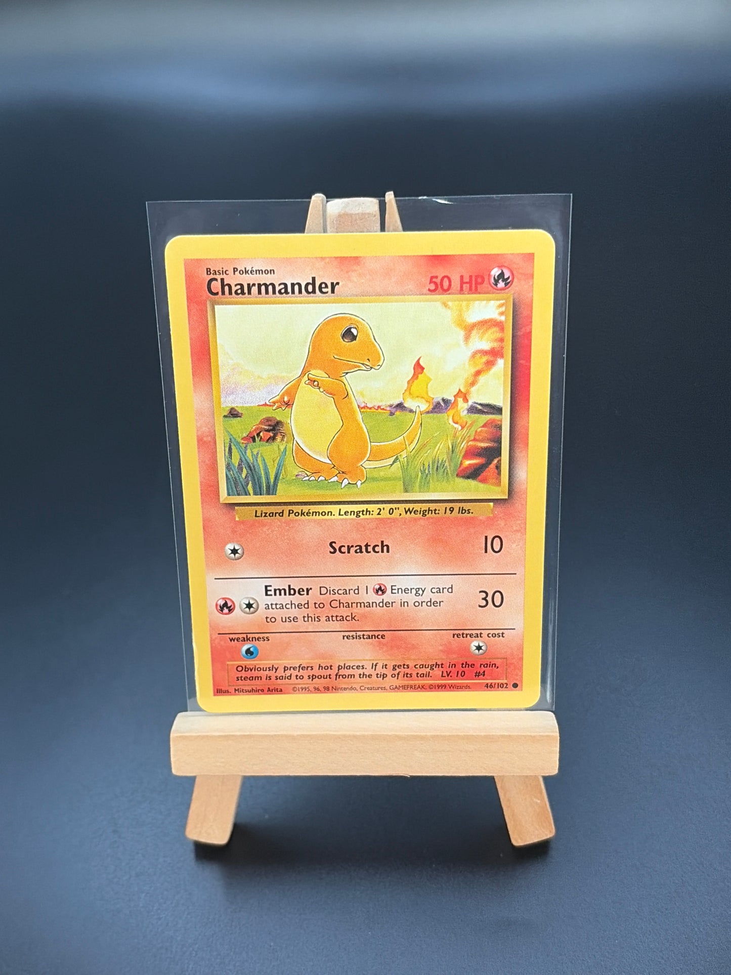 Charmander (042/102)- Base Set (BS) NM