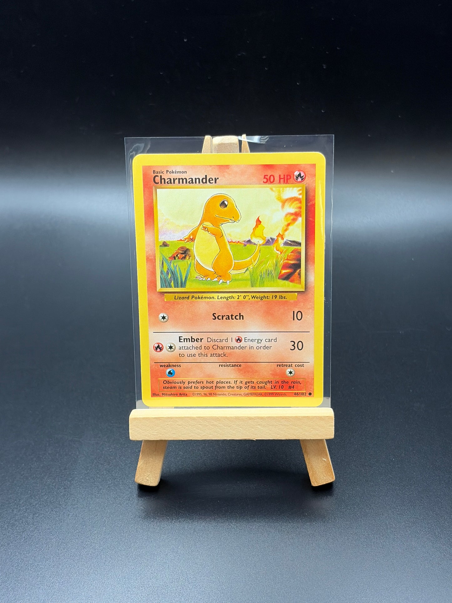 Charmander (042/102)- Base Set (BS) NM