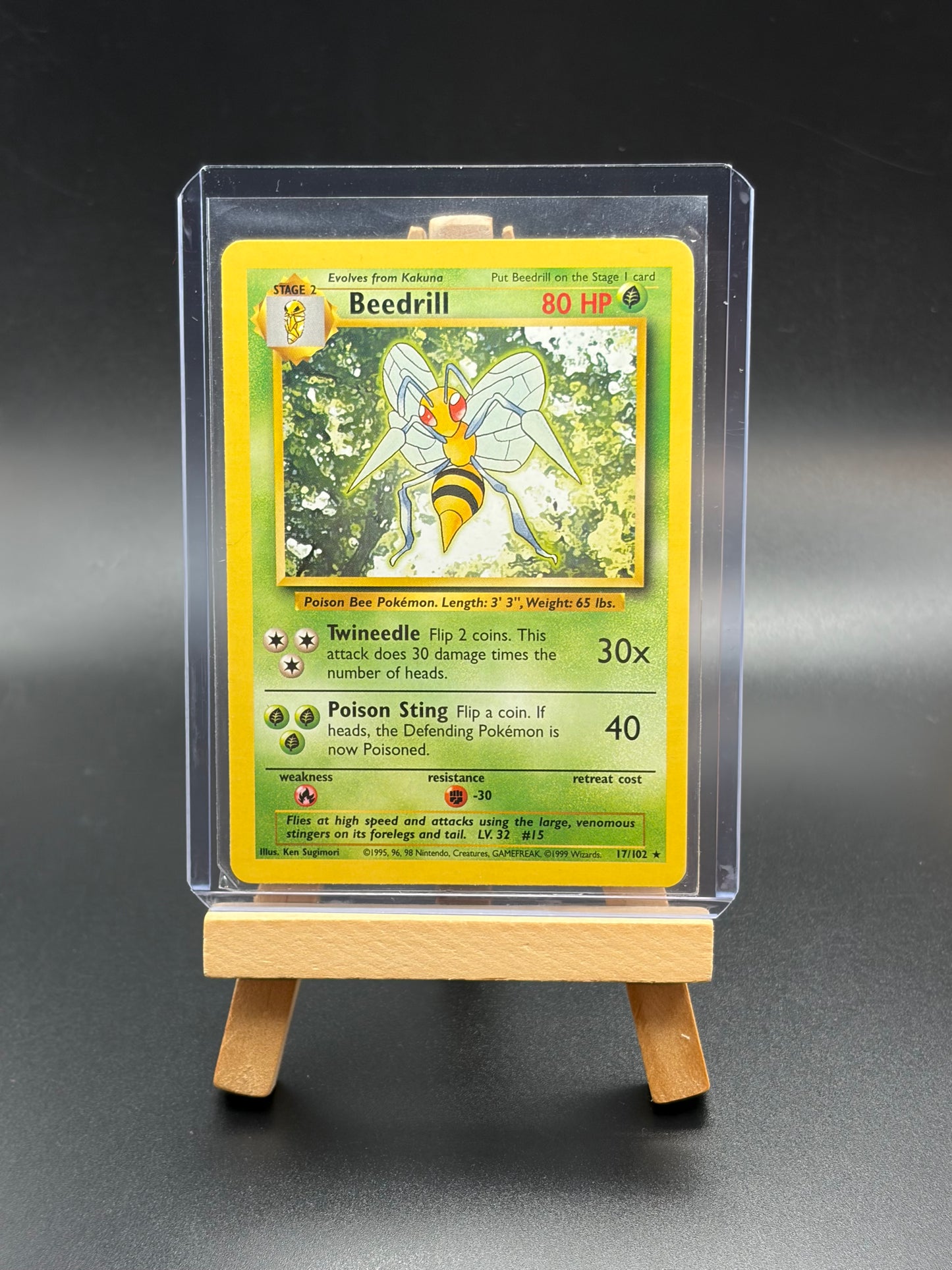 Beedrill(17) - Base Set (BS)NM
