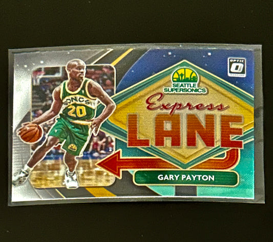 2020-2021 Panini Donruss Optic Basketball Express Lane Gary Peyton