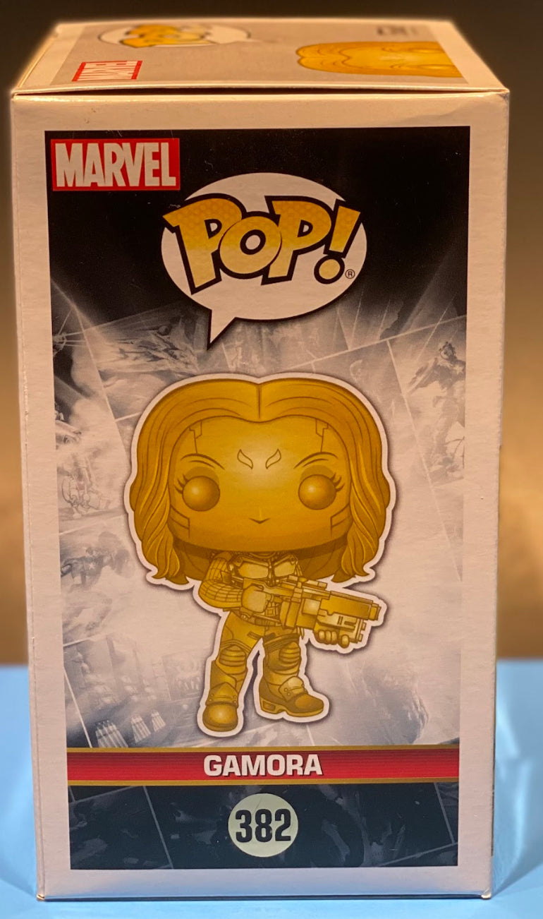 Funko Pop Gold Chrome Gamora