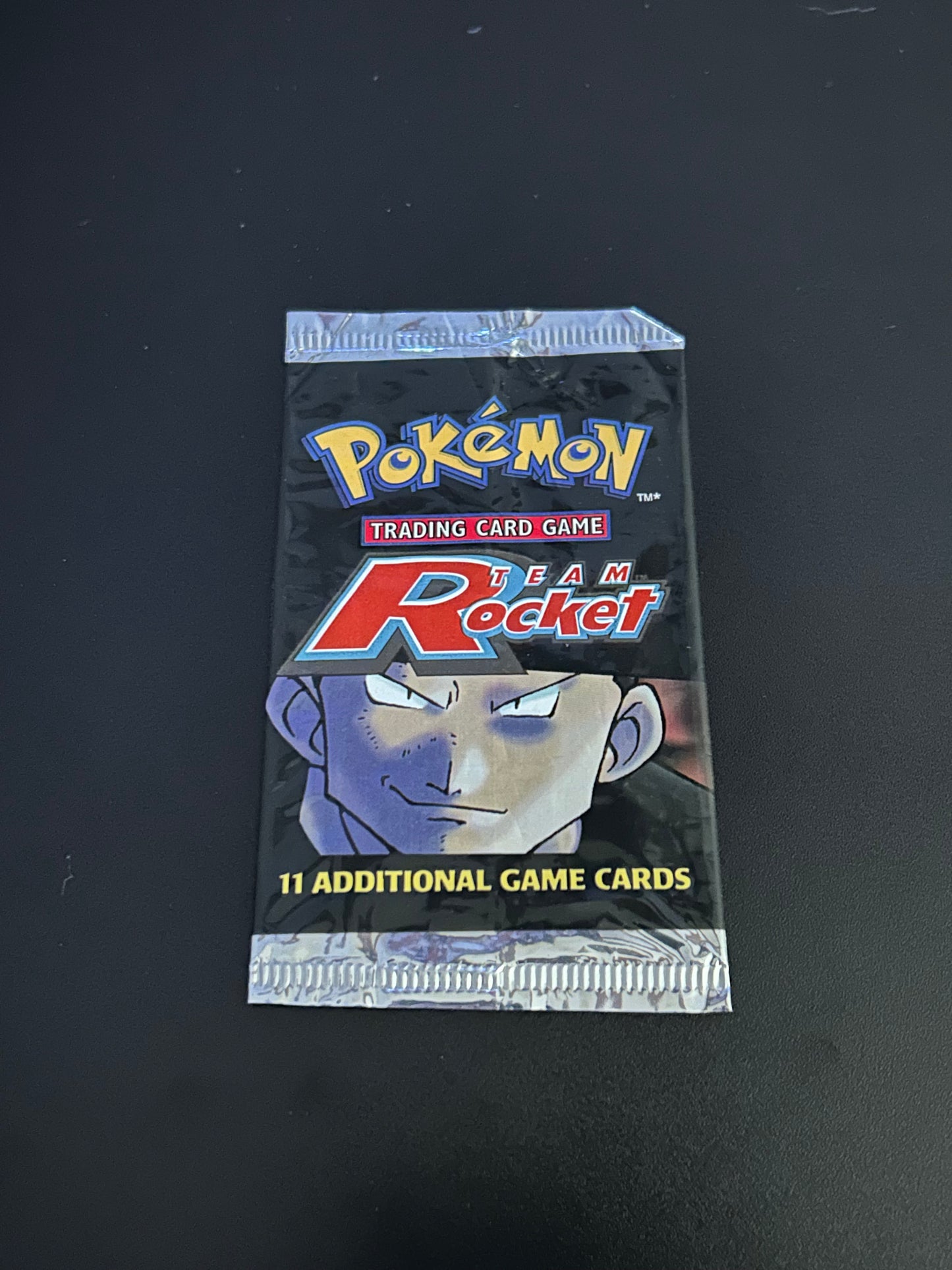 Team Rocket Giovanni Pack Art Empty Booster Pack