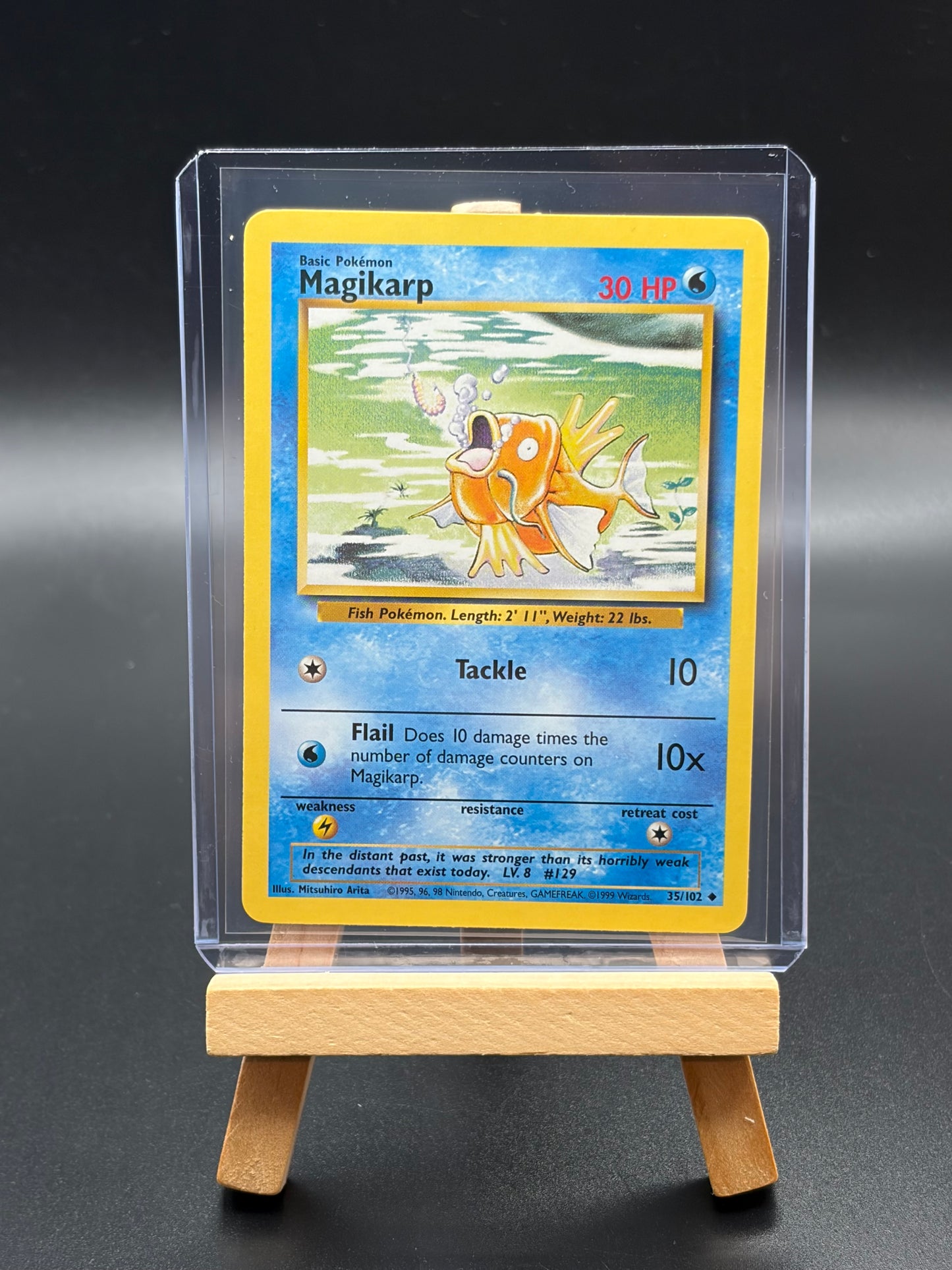 Magikarp (035/102)- Base Set (BS)LP