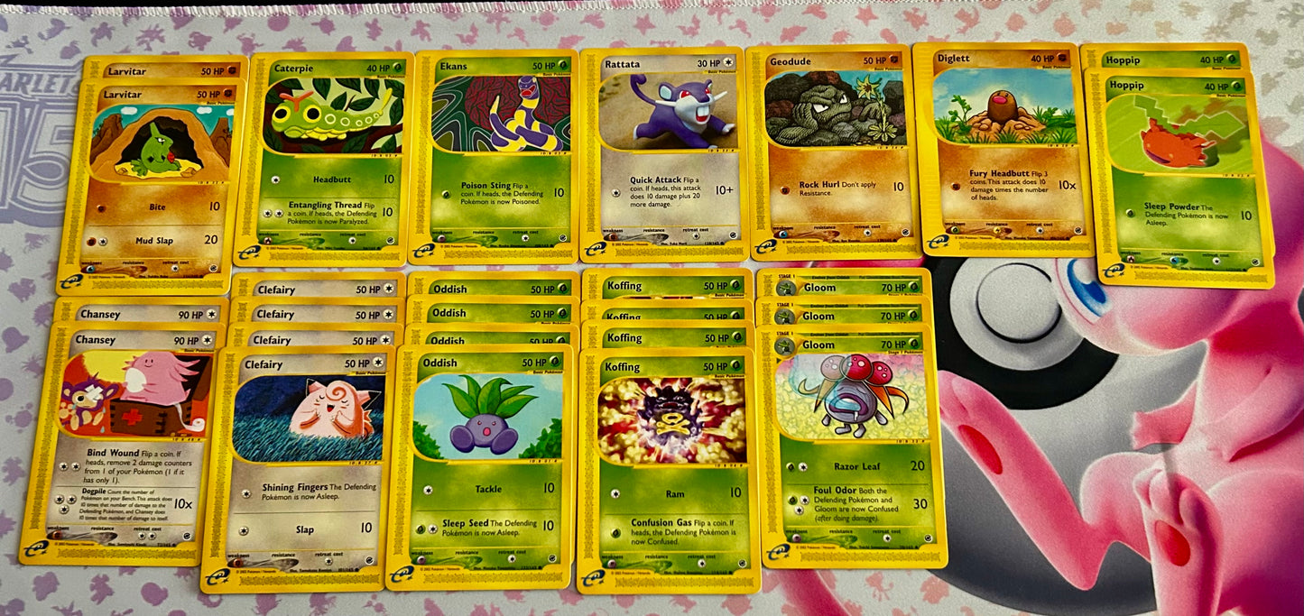 26 Card Expedition Pokemon Card lot