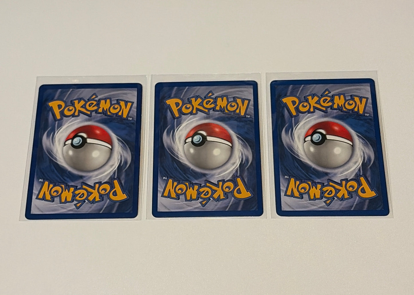 Poliwhirl - Base Set (BS) UnCommon 3 card lot