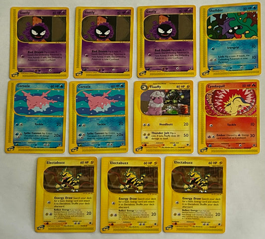 11 Card Expedition Pokemon Card lot