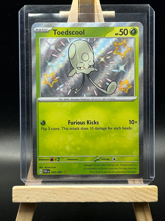 Toedscool - 105/091 - SV: Paldean Fates (PAF)